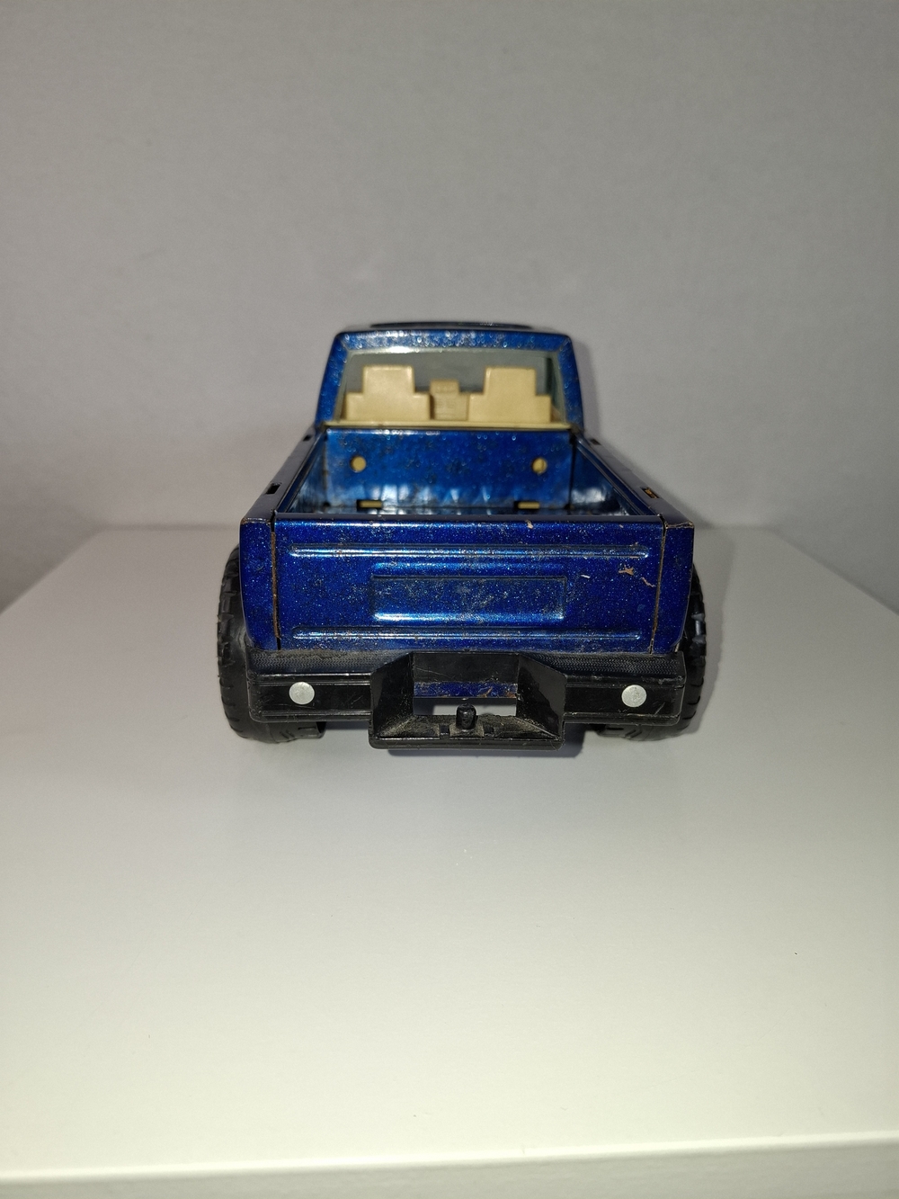 Vintage 90's Blue Red 4x4 Toy Pickup Truck - Kids Toy - Picture 2 of 11